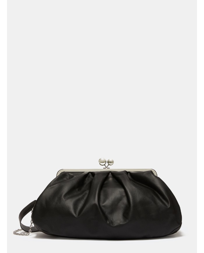 MAXMARA WEEKEND Pasticcino Bag Large Weekend in napp Nero