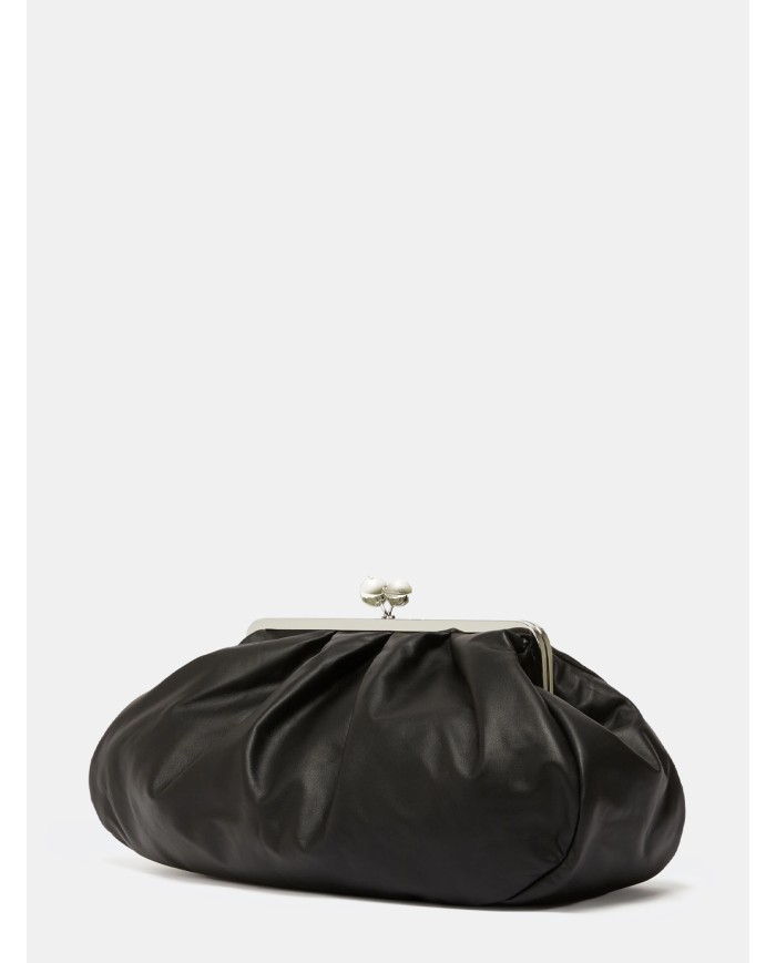 MAXMARA WEEKEND Pasticcino Bag Large Weekend in napp Nero