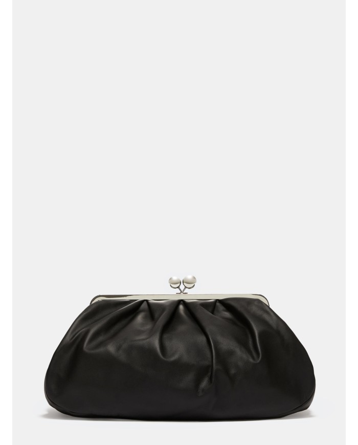 MAXMARA WEEKEND Pasticcino Bag Large Weekend in napp Nero