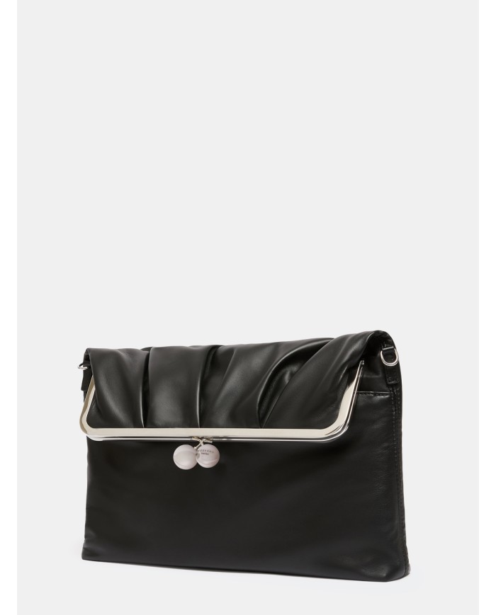 MAXMARA WEEKEND Pasticcino Bag Weekend Max Mara in Montone Nero