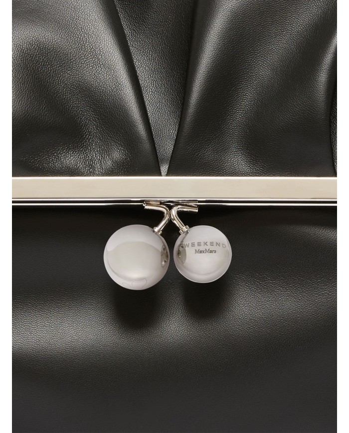 MAXMARA WEEKEND Pasticcino Bag Weekend Max Mara in Montone Nero