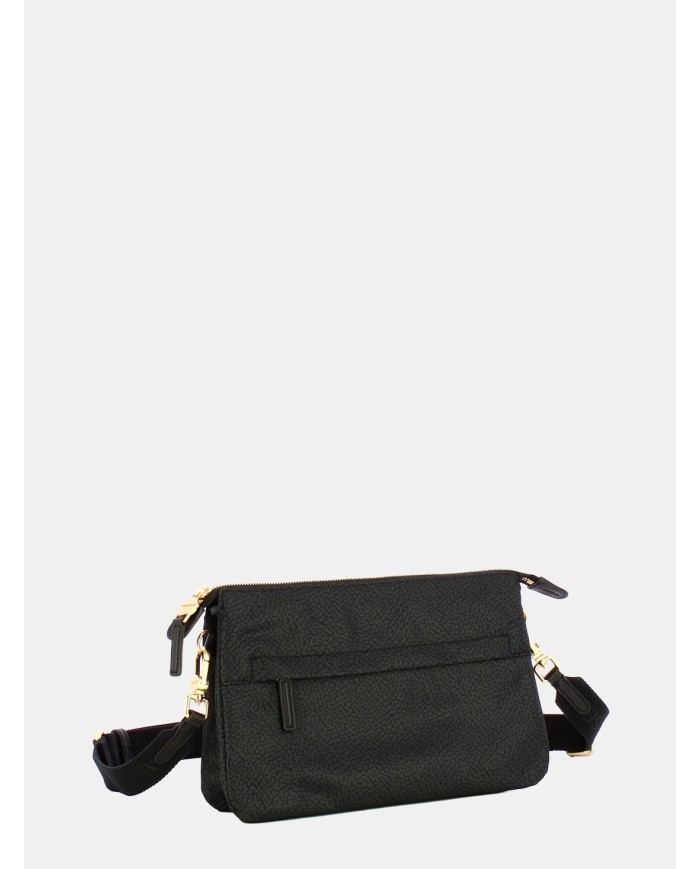 BORBONESE Cross Over Small Borbonese Dark Black Dark Black
