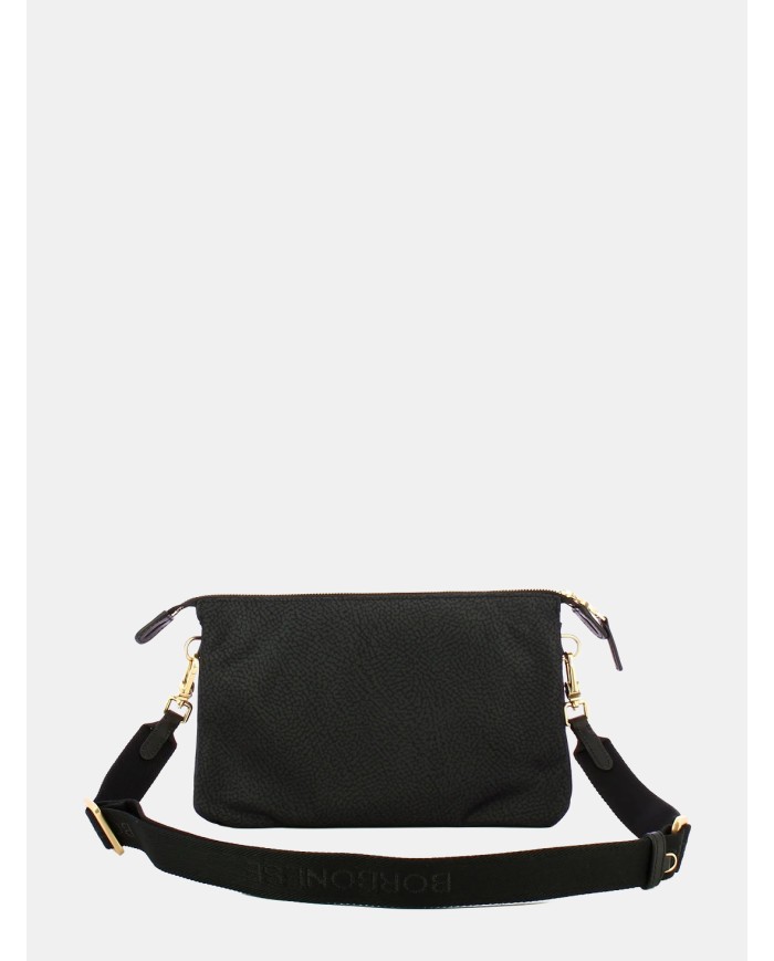 BORBONESE Cross Over Small Borbonese Dark Black Dark Black