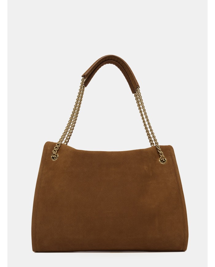 ORCIANI Borsa Venus Nabucco Midi in Pelle Nabuk Sella