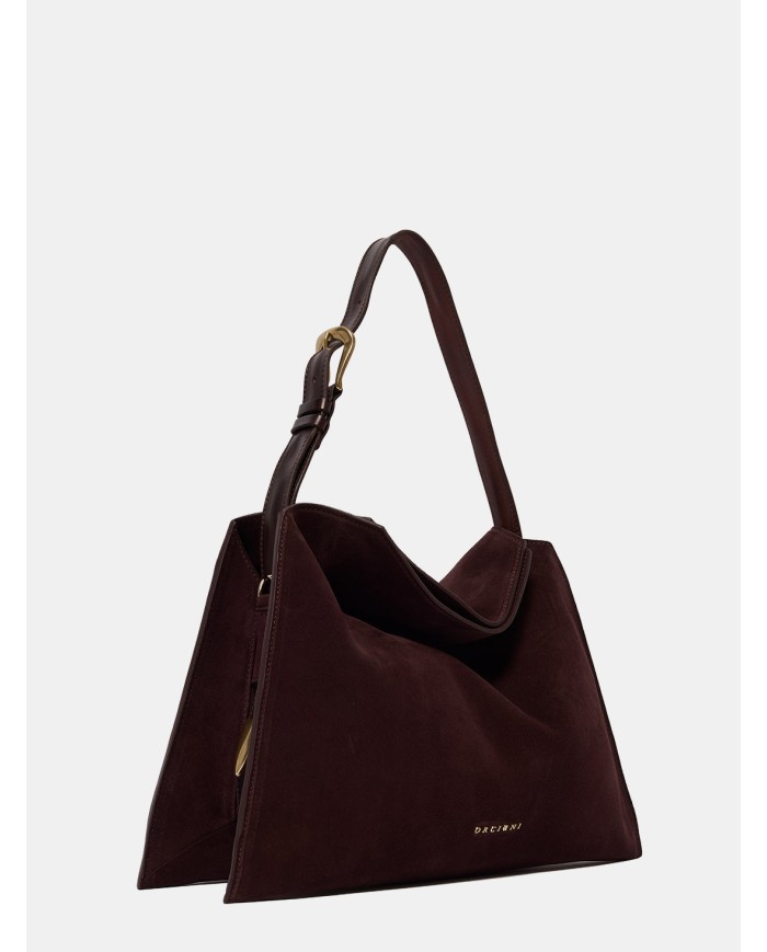 ORCIANI Borsa Trinity Medium Peach Testa di moro