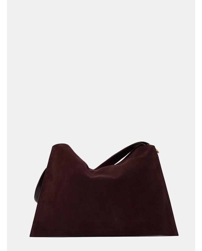 ORCIANI Borsa Trinity Medium Peach Testa di moro