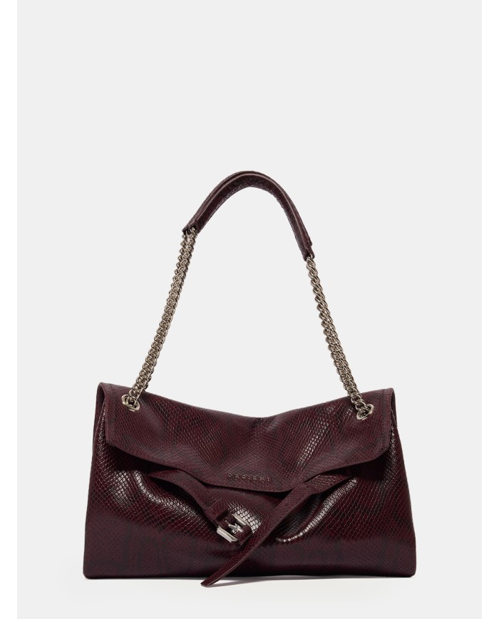 ORCIANI Borsa Venus Small Exotic Burgundy