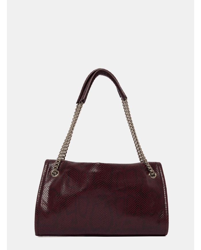 ORCIANI Borsa Venus Small Exotic Burgundy