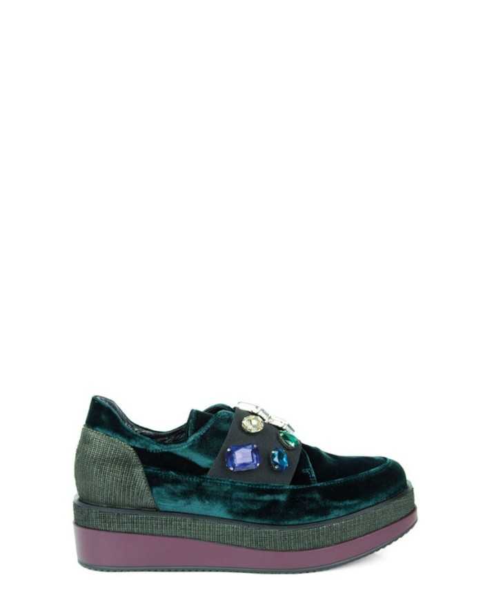 GUIDO SGARIGLIA SLIP ON IN VELLUTO