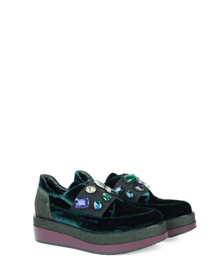 GUIDO SGARIGLIA SLIP ON IN VELLUTO